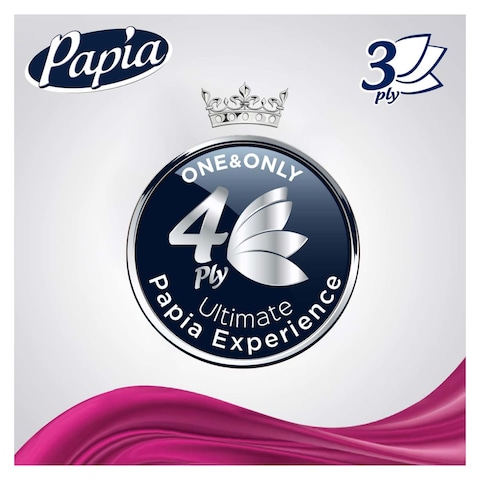 Papia Soft Facial Tissues - 4Ply - 500 Tissues - 6 Count