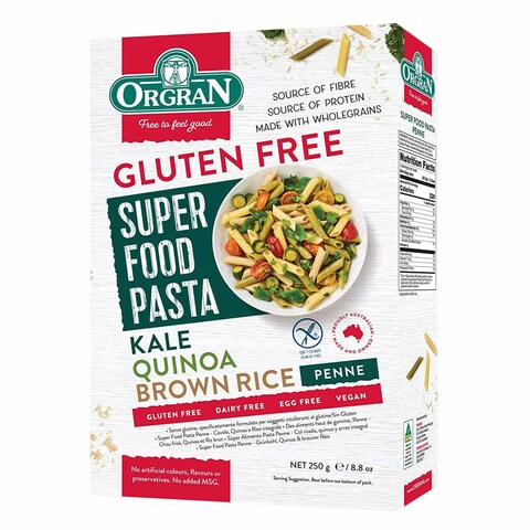 Orgran Gluten Free Quinoa Brown Rice Pasta 250g
