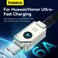BASEUS Unbreakable Series 1m USB to Type-C 100W Fast Charging Braided Data Cable Compatible with iPhone 15/Pro/Max/Note series Samsung/LG/Huawei/Lenovo/Nokia/Vivo/Sony/Pixel/Xiaomi - Stellar White