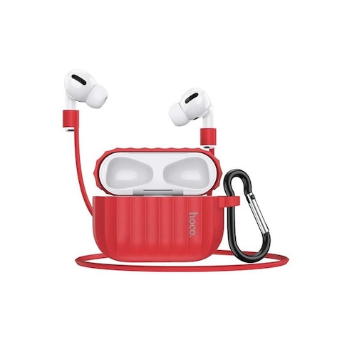 Hoco WB20 Fenix Protective Cover for Airpods Pro - Red