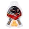 Sports Supreme Table Tennis Racket with Ball Set Multicolour 5 PCS