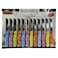 Solingen Knife 12Pcs Marble Fashion Color