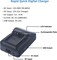 DMK Power EN-EL19 Quick Rapid Battery Charger Compatible with Nikon Coolpix S2500/ S3100/ S4100/ 3200 Etc Cameras&hellip;