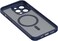 Huntkey iPhone 15 Pro Magsafe Case Clear【Strong Magnet N52】【Shockproof Airbag Protection】iPhone 15 Pro Cover Black Anti-Scratch Cover for iPhone 15 Pro 6.12 inch Clear Inclusive lens (Navy Blue)
