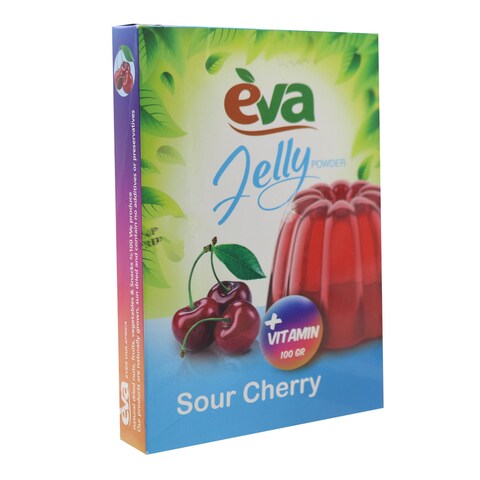 Eva Sour Cherry Jelly Powder 100g