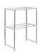 Generic Telescopic Microwave Oven Rack Silver