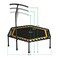 YALLA HomeGym Exercise Trampoline with Adjustable Handrail Bar, Indoor And Outdoor for Adults &amp; Kids