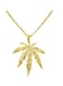 Generic - Hemp Leaf Pendant Necklace