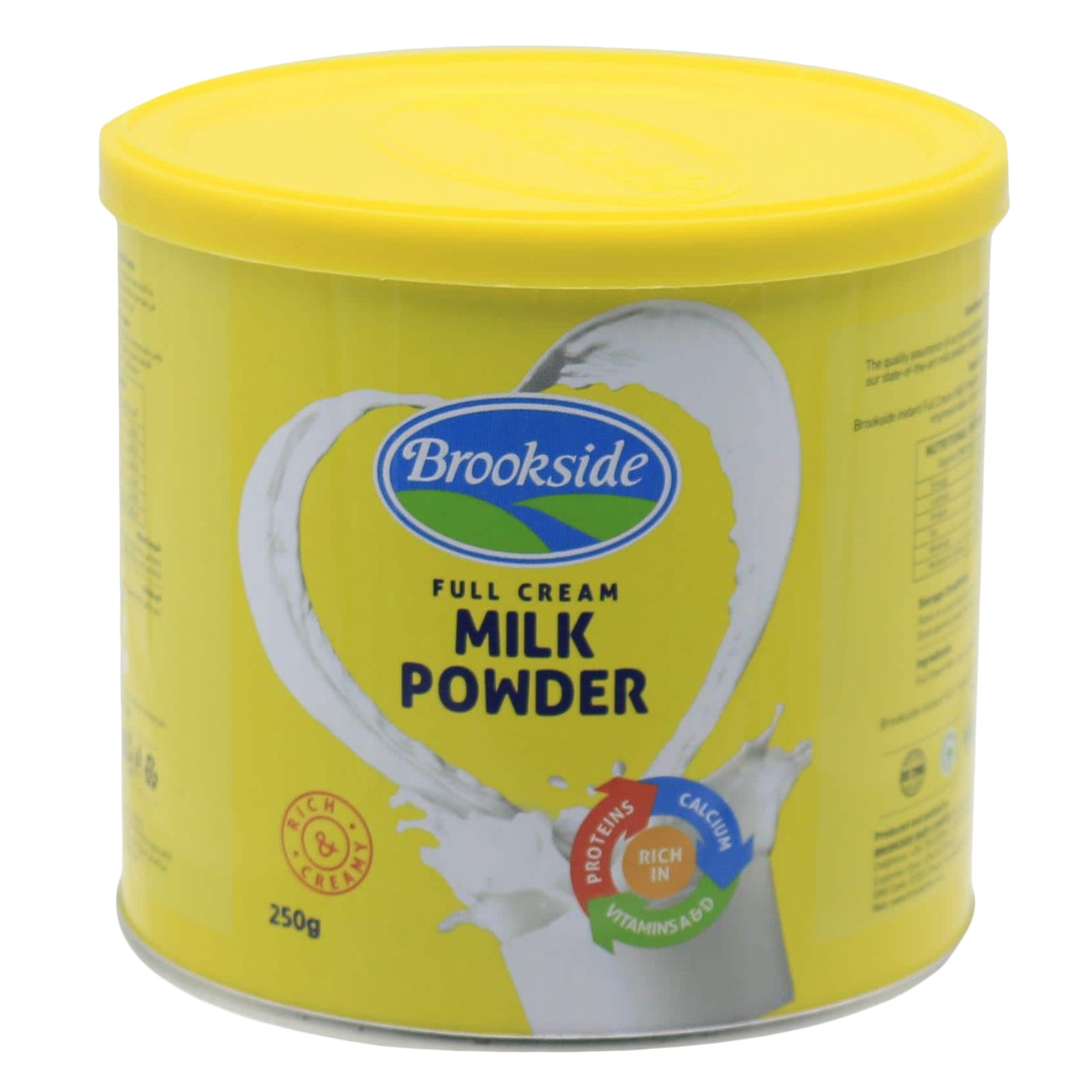 Brookside Full Cream Milk Powder Tin 2500G