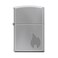 Zippo AE400873 250 Flame Design High Polish Chrome Windproof Lighter