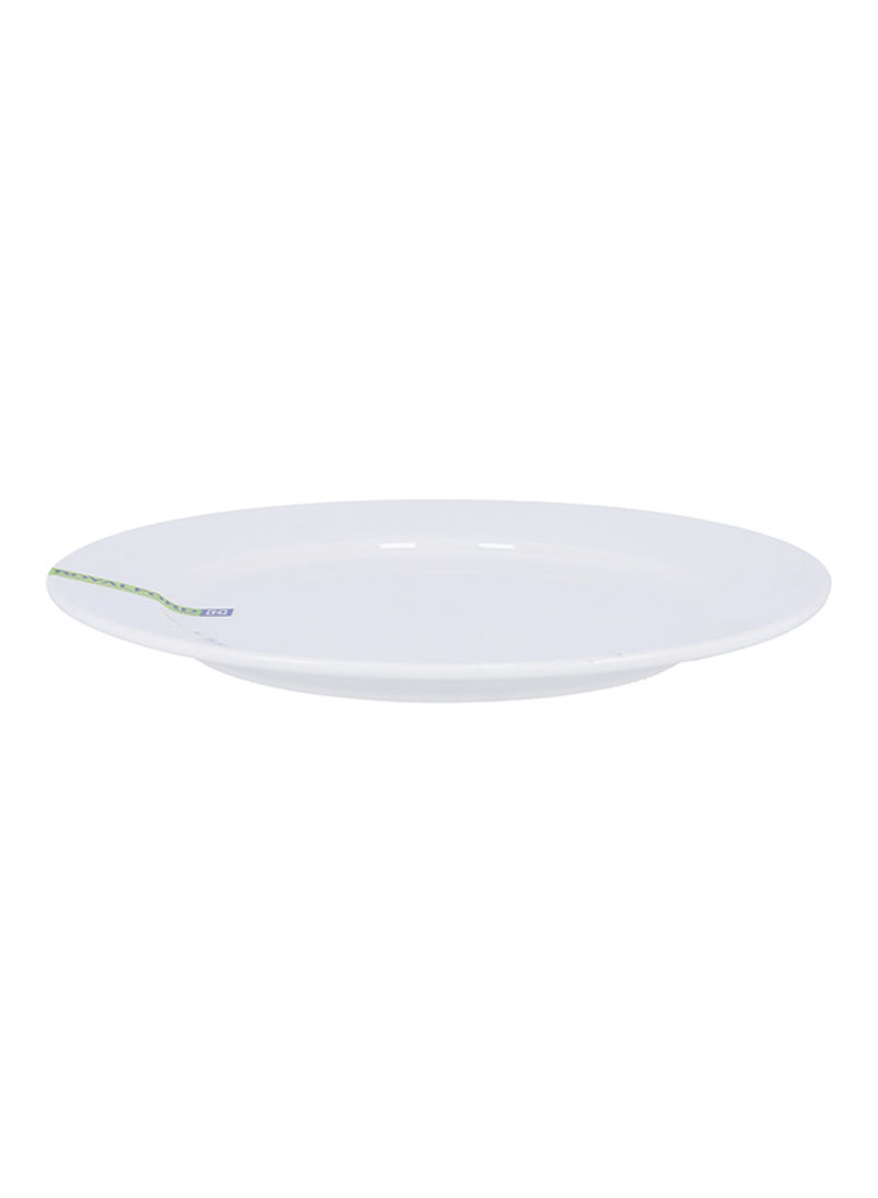 ROYALFORD Magnesia Flat Plate White 10.5inch