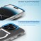 Remson Mag-X Magnetic Hybrid Protective Clear Case Military Grade Protection Comaptible For iPhone 14 Pro Max - Clear