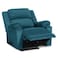 In House Velvet Classic Recliner Chair - Dark Turquoise - AB02