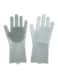 Generic 2-Piece Dish Cleaning Gloves Set Grey