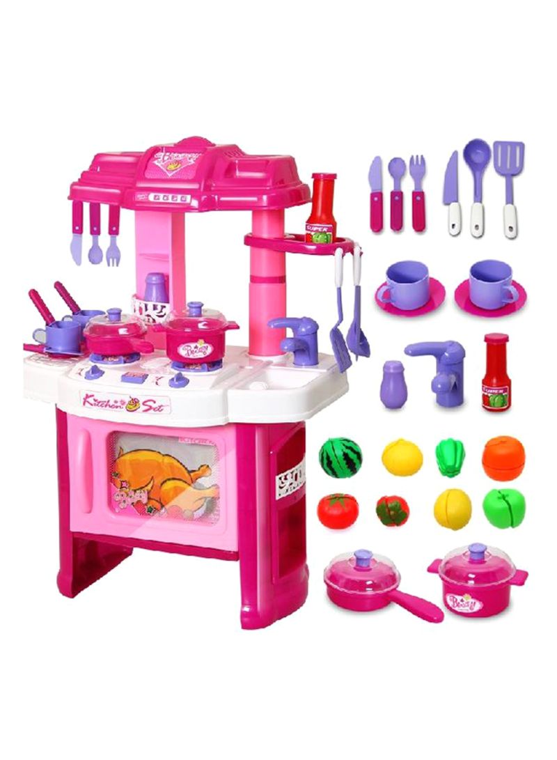 Buy Dc Collectibles Big Kitchen Cook Set For Kids Pretend Play Toy ...