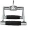 ULTIMAX Cable Machine Attachment Exercise Handle Pull Down Rowing Handle Weightlifting Accessory for Gym Home V Bar Cable Attachment, 360&deg; Steel Swivel Non Slip and Durable Handle