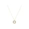 Aiwanto Necklace With Elegant Pendant Gift For Womens Girls Gold Neck Chain