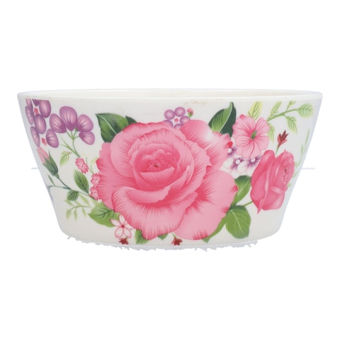 Flower Printed Melamine Bowl