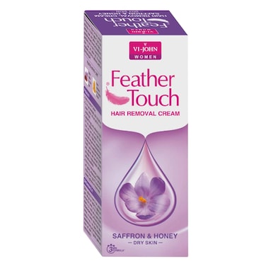Vi-John Feather Touch Saffron And Honey Hair Removal Cream 40g
