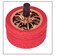 Lavish Push Down Alloy Wheels, 1 Unit Ashtray, Spinning Ashtray Round For Home, Office, Car Gift Color Red