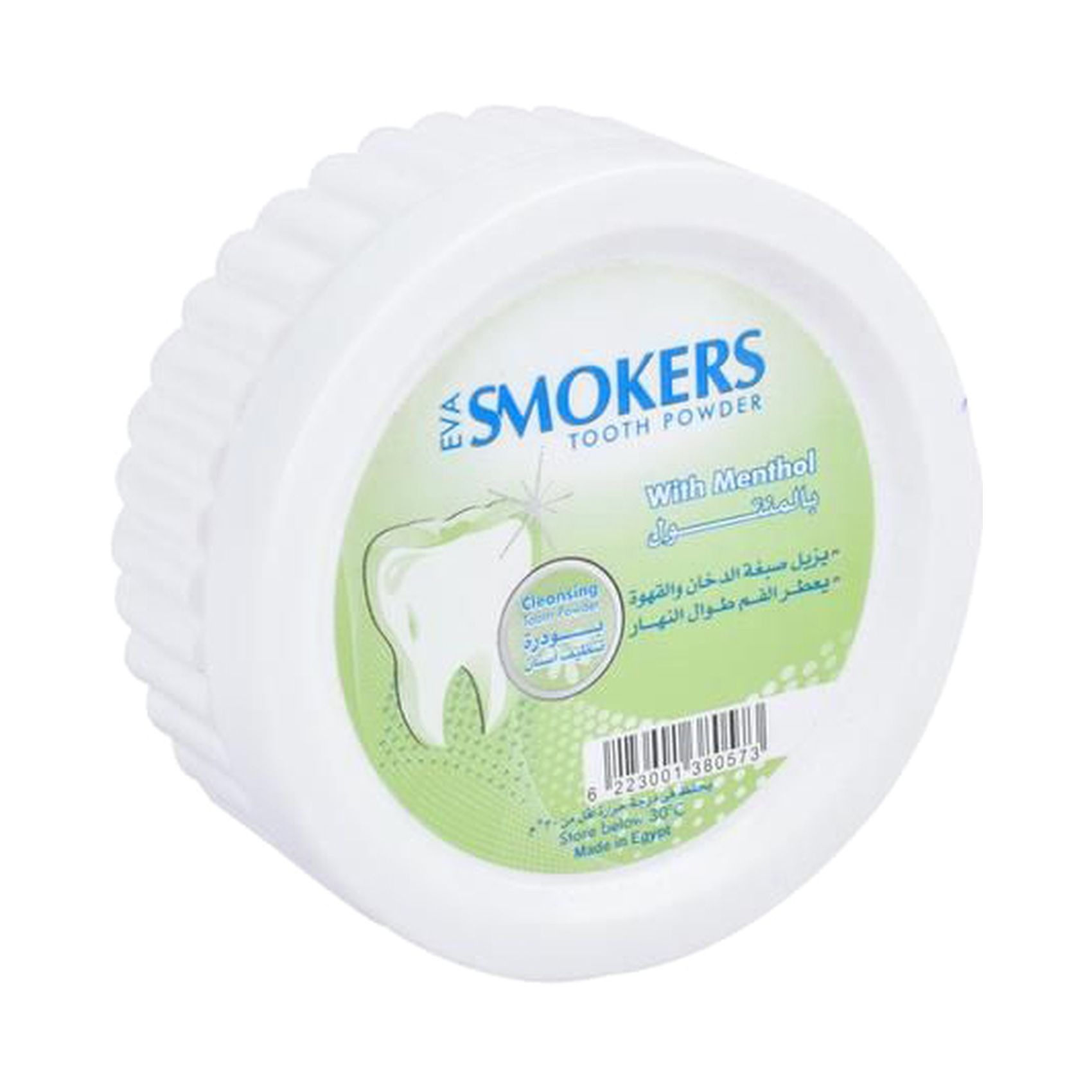 Eva smokers tooth powder with menthol 40g