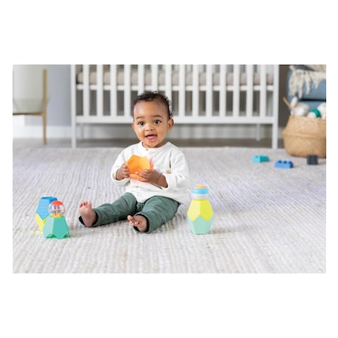 Infantino Balls Blocks And Cups Stack And Link Playset 3+ Months