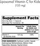 Dr. Mercola Liposomal Vitamin C For Kids, Immune System Booster And Antioxidant, 30 Capsules