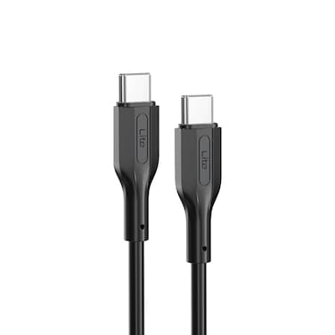 Moxedo Lite USB-C To USB-C Fast Charging Cable 1M Compatible for iPad mini 6，MacBook Pro 2021 14&quot; 16&quot;, MacBook Air, iPad Pro 12.9&quot;, Samsung S21+, Huawei P30, etc. (Black)