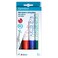 Carrefour Large Tip Dry Erase Whiteboard Marker 4 PCS
