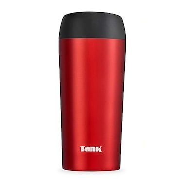 تانك مي مج حراري ستانلس ستيل بقفل يعمل بالضغط - 360 مل - أحمر