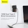 Baseus USB C Charger 100W, 4-Ports PD PPS Power Supply Fast Charger With GaN, Charging Adapter For MacBook Pro/Air, iPhone 15/14/13/12, iPad Pro, Galaxy S23, Laptop, Steam Deck, Apple Watch Etc Black