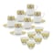 Pearl Cawa Cup And Saucer Gold 18 PCS