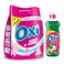 Oxi Automatic Powder Detergent - Fine Fragrance Scent Scent - 2.5 Kg + Oxi Dish Washing Liquid - Green Lemon Scent - 600ml