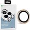 Amazing Thing SUPREME AR Lens Defender for iPhone 13 Pro MAX Camera Lens Protector (6.7 inch) [3 Lens] - Gold