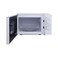 Midea 20 Liters Solo Microwave Oven with 5 Power Levels, 700W, Child-Safety-Lock, Defrost Function, 35 Minutes Timer, Fast Reheat, Push Button Door Opening, Good for Home &amp; Office, White, MO20MWH
