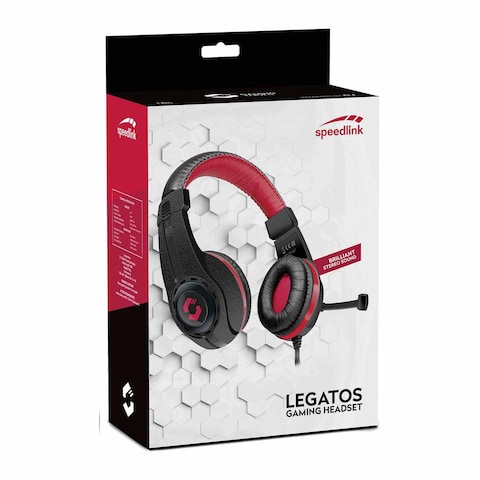 Speedlink Legatos Stereo Gaming Headset - Black