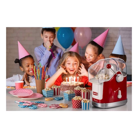 Ariete Party Time Popcorn Maker ART2958RD Red 1100 Watt