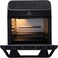 Evvoli Air Fryer Oven Multi-Functions 12 Liters, Digital Control Panel Display, 8 Preset Programs, 1850W, Black, EVKA-AO1212B