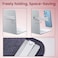 Moxedo Magnetic Side Mount Phone Holder Aluminum Alloy Adjustable Laptop Desktop Monitor Side Mount Clip Compatible with iPhone 13 Pro Max/13 Pro/13/13 Mini/12/11 Series and Smartphones Silver
