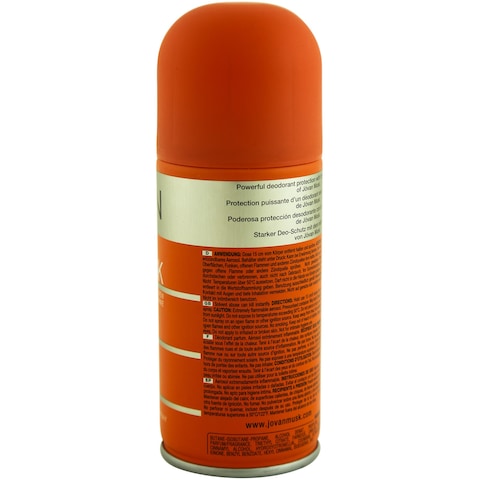 Jovan Musk Deodorant Body Spray Orange 150ml