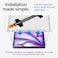 Spigen Tempered Glass Screen Protector [GLAStR EZ Fit] for iPad AIR 13 inch M2 (2024) with Auto Align Technology - [Case Friendly]