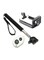 Generic - Monopod Selfie Stick With Bluetooth Remote Control Black