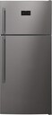 Sharp 575L Net Capacity Top Mount Double Door Refrigerator, Inox Silver, SJ-SR765-SS3