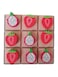 Fruits Matching wooden Tic Tac Toe Board Game Puzzle Set Toys