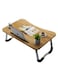 Generic Multipurpose Laptop And Tablet Table 60 x 40centimeter Wooden