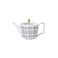 900ml Porcelain Teapot Ceramic Tea Pot For Restaurant And Hotel