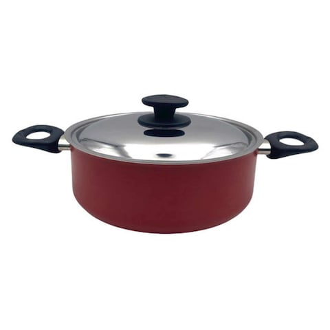 Nouval Casserole Non Stick Stainless Steel Cover 22CM
