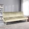 In House Celine 2 In 1 Sofabed Velvet Upholstered - Light Beige