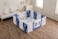 Rainbow Toys Kids Colorful Sweet Baby Playpen Plastic Children Play Fence Indoor Playground For Home Play Yard Baby Activity Center (Blue 14 Panels)