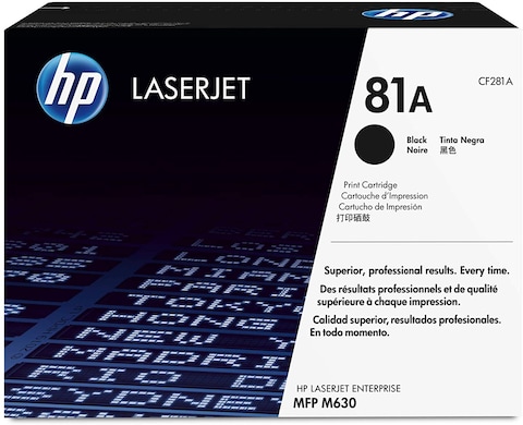 HP 81A Black Original Laserjet Toner Cartridge